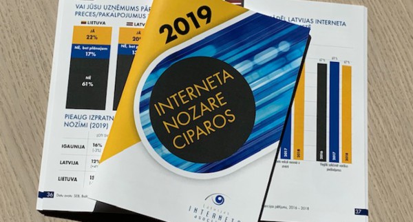 26.aprīlī LIA prezentēs ikgadējo statistikas datu apkopojumu "Interneta nozare ciparos 2019" 